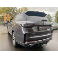 Фаркоп Motodor для CHANGAN CS95 2024- Арт. 97207 (с отсекателем выхлопных газов, бампер не греется)