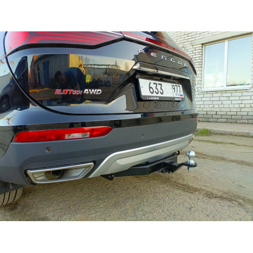 Фаркоп Бизон на DONGFENG ix7 2023- Арт. FA 0710-E(N+A-K)