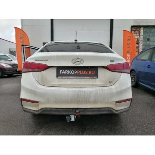 Фаркоп Лидер Плюс на HYUNDAI Solaris 2017–  Арт. H228-A (седан)