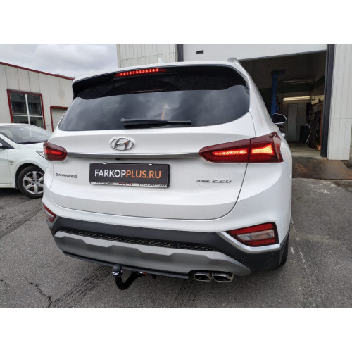 Фаркоп ARAGON на HYUNDAI Santa Fe 2018–  Арт. E3004DV (быстросъемный крюк)