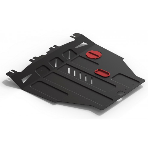 Защита Картера двигателя, КПП АвтоБроня для Honda Civic 2005-2012 (VIII), Сталь 45778 мм - Арт. 111.02103.1