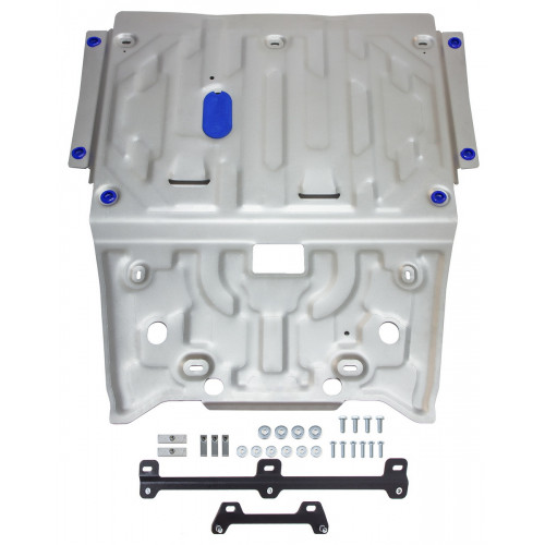 Защита Картера двигателя, КПП Rival для Infiniti QX30 2015-2019, Алюминий 3 мм - Арт. 333.3906.1