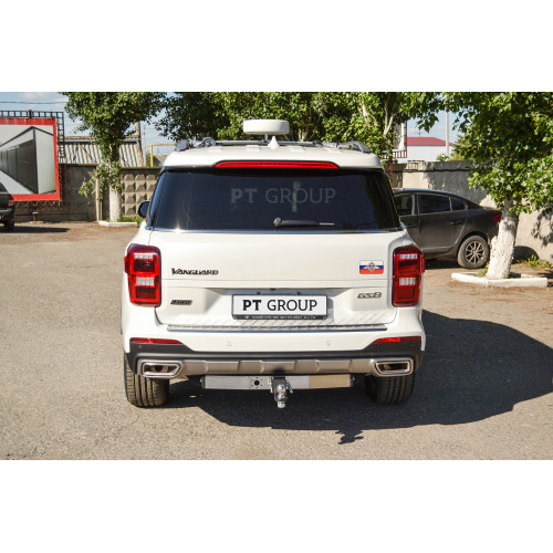 Фаркоп PT GROUP для GAC GS8 2019- Арт. GAC-19-991124.00 (с нержавеющей накладкой)