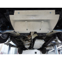 Защита Картера двигателя, КПП ТСС для Infiniti QX60 2013-, Алюминий 4 мм - Арт. ZKTCC00007