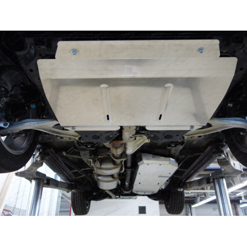 Защита Картера двигателя, КПП ТСС для Infiniti JX35 2012-2014 и JX, Алюминий 4 мм - Арт. ZKTCC00007