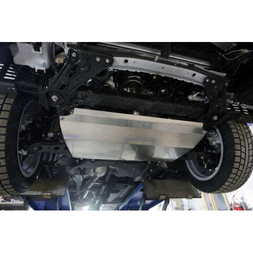 Защита Картера двигателя, КПП ТСС для Lexus ES200/ES250/ES350 2012-2018, Алюминий 4 мм - Арт. ZKTCC00013
